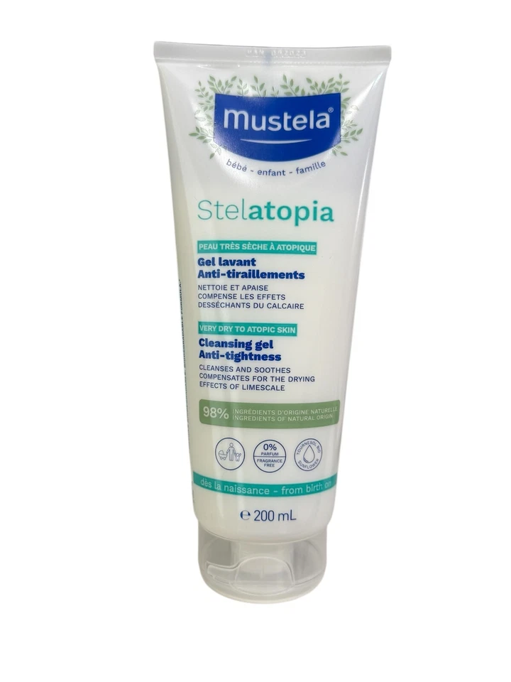 Gel Limpiador Mustela Stelatopia, 200 ml Foto 1 de 2