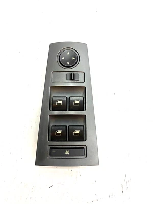 BMW 745I E65 2002-2005 interruptor principal del espejo retrovisor de ventana del conductor delantero izquierdo OEM Foto 1 de 4