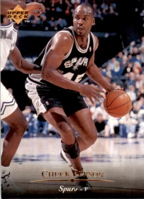1995-96 Upper Deck Chuck Person . San Antonio Spurs #89 - Image 1 of 2
