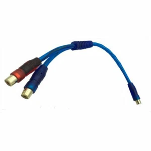 RCA Audio Splitter Cable For DVD/CD/TV/Speaker | Female to Dual Female | 0.2m - Picture 1 of 3