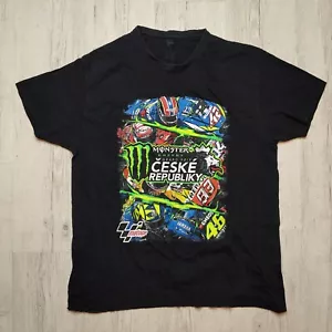 Monster Energy Grand Prix Ceske Republiky MotoGP T-Shirt Brno Circuit 2019 Sz L - Picture 1 of 7