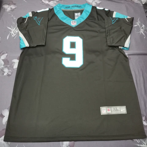 Bryce Young #9 Carolina Panthers Vapor Black Stitched Jersey Cover