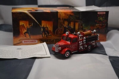 MATCHBOX / MOY  - 1939 BEDFORD PUMP & HOSE TRUCK- 1/43 SCALE MODEL CAR  YFE17 - Image 1 of 4