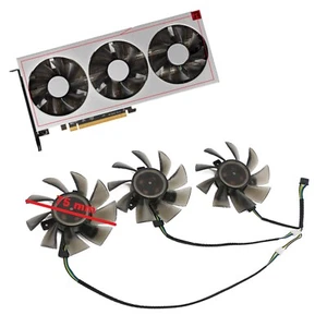 For Amd XFX Radeon VII RadeonVII Graphics Video Card Cooling Fan FD8015H12S part - Afbeelding 1 van 13