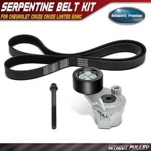 2Pcs Serpentine Belt Drive Component Kit for Chevrolet Cruze Cruze Limited Sonic - Bild 1 von 9
