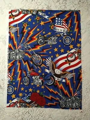 Alexander Henry BORN TO RIDE Motorcycles Choppers Flags Lightning 2002 HTF RARE - Image 1 of 3