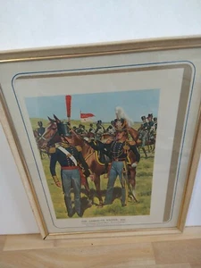 MILITARIA Print "The AMERICAN SOLDIER 1836 Ordnance Leavenworth McBarron  Q* - Picture 1 of 1