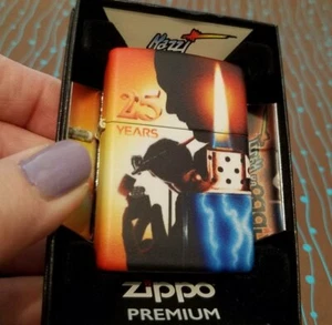 ZIPPO 49700 Claudio Mazzi 25 Years Wraparound NEW in box Windproof Lighter - Picture 1 of 8