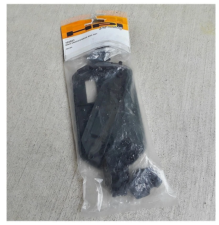 Vintage HPI Racing 105503 Main Chassis Gear Box Set Recon Old Stock NIB - Image 1 of 1