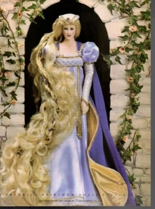 Vintage advertising print ad Doll 19 inch Rapunzel Hair Franklin Heirloom 1988 - Picture 1 of 1