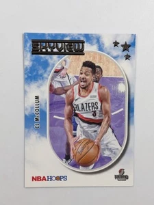 2021-22 NBA Hoops CJ McCollum SKYVIEW Insert #1 Portland Trail Blazers - Picture 1 of 2