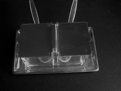 WMF   Marmelade Doppelmenage  mit 2 Löffelchen , 60 ziger Jahre CROMARGAN - Bild 1 von 4