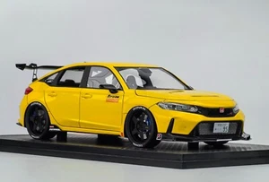 1/18 Peako Civic Type R FL5 cuchara deportiva amarilla limitada 50 piezas - Imagen 1 de 3