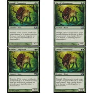 4 x GARRUK'S COMPANION NM M12 MTG Green - Beast Com - Picture 1 of 1