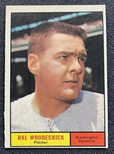1961 Topps Baseball Hal Woodeshick #397 NM - Picture 1 of 2