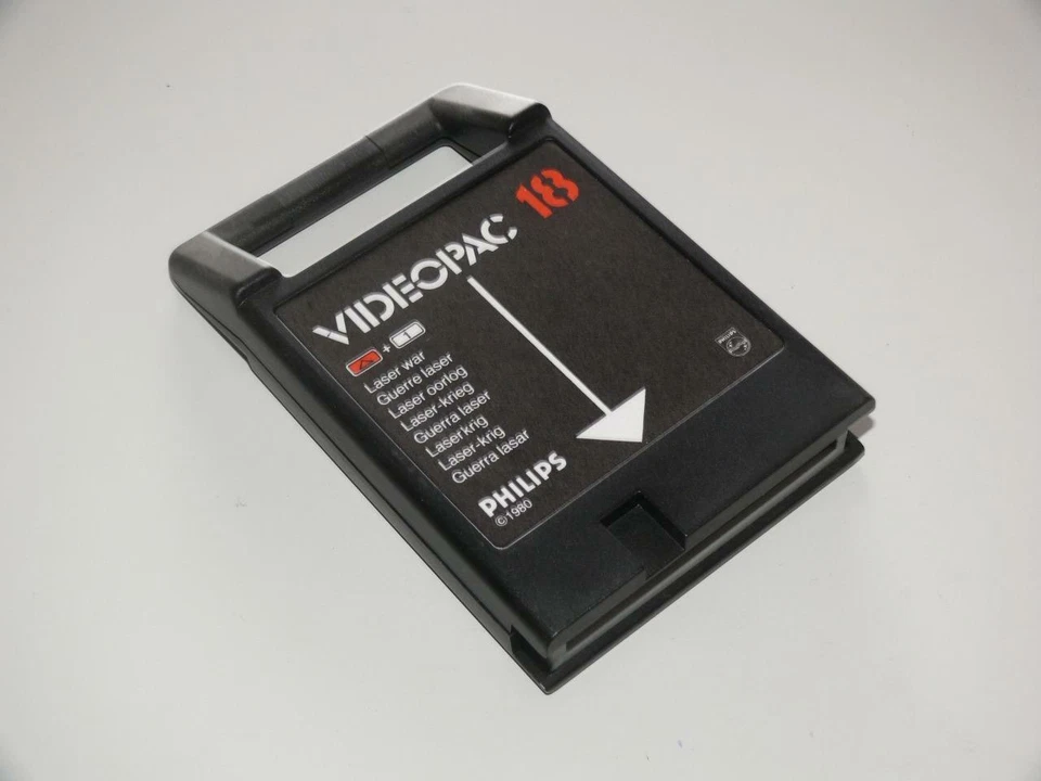 Philips Videopac 18 ~ Guerra láser ~ Cartucho solo ~ Probado/funcionando Foto 1 de 1