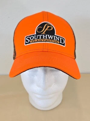 Sombrero Southwind Plantation Gorra de Caza SnapBack Cazador Naranja Malla SP Logo Nuevo Foto 1 de 4