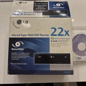 Interner Super Multi DVD Rewriter LG GH22NP20 5,25" ATA (22 Geschwindigkeiten) - Bild 1 von 2