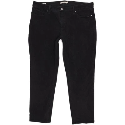 Levi's 311 Shaping Black Skinny Slim Stretch Jeans High Waisted W42 L30 (106346) - Image 1 of 4