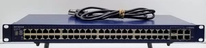 Netgear Prosafe Smart Switch FS752TS Stackable 48+4 Port - Picture 1 of 9