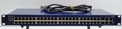 Netgear Prosafe Smart Switch FS752TS Stackable 48+4 Port - Image 1 of 4