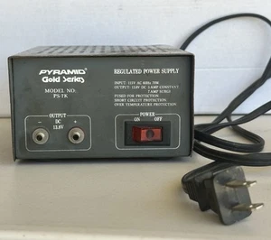 Pyramid Gold Series PS-7K Power Supply 13.8 VDC 5A Constant 7A Surge - Zdjęcie 1 z 8