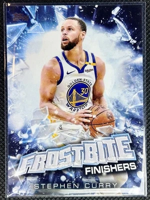 2025-2026 Topps Holiday Stephen Curry #FF-SC Frostbite Finishers SP ESTUCHE HIT Foto 1 de 2