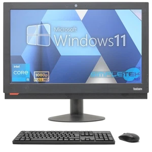 Lenovo M900z I5 Aio Tout en Un 24 " 32gb SSD 2tb Win11 Ordinateur de Bureau Le - Afbeelding 1 van 13