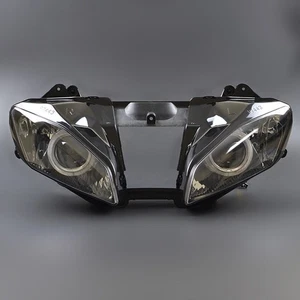 Angel Eyes Blue Front Headlight Assembly Projector For Yamaha YZF R6 2006-2007 - Picture 1 of 11