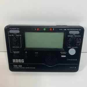 KORG TM-50 Combo Instrument Tuner and Metronome Tested & Works - Picture 1 of 6