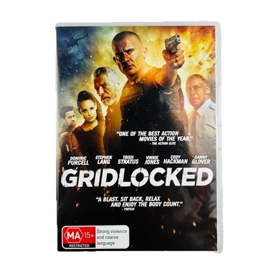 Gridlocked 2015 DVD Action Crime Dominic Purcell Danny Glover Stephen Lang Reg 4 - image 1 of 4