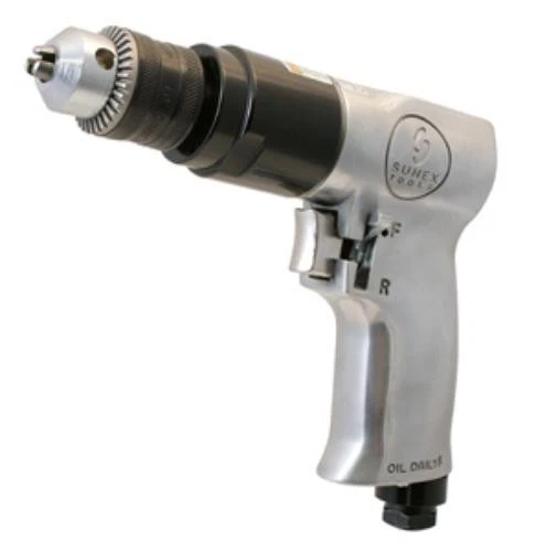 Sunex SX223 3/8" Reversible Air Drill W/geared Chuck - Imagem 1 de 1