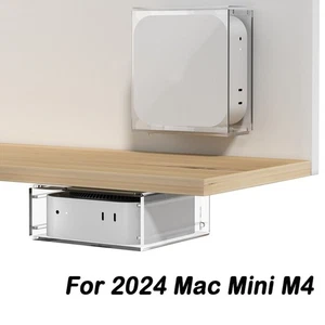 Platzsparend Wand halterung Halter Acryl Wärme ableitung ständer PC-Zubehör - Bild 1 von 7