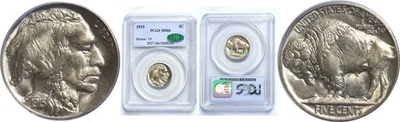 1915 5C Buffalo Nickel PCGS MS-66 CAC - Image 1 of 3