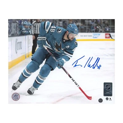 Tomas Hertl Signed San Jose Sharks Hockey 8x10 Photo - Image 1 of 2