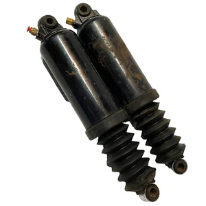 Harley-Davidson Black Air Shocks FLTR Road Glide OEM Air Shocks - Picture 1 of 9