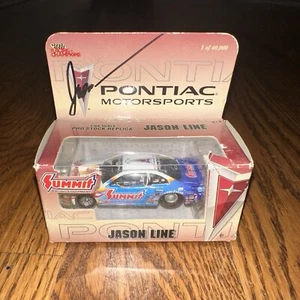 Pontiac Motorsports Jason Line Signed Summit 1:64 Diecast NHRA Pro Stock Car '07 - Picture 1 of 3