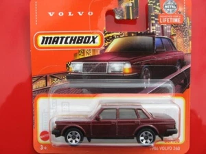 Modellino auto scatola fiammiferi Volvo 240 1986 - Foto 1 di 1