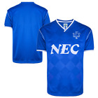 Everton Fußball Herren Shirt Punktzahl Zeichnung Retro 1987 Shirt - Neu