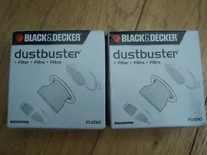 2 New Genuine Black and Decker Dust Buster Filters, NV2420N NV3610N NV4820CN ECT - Picture 1 of 4