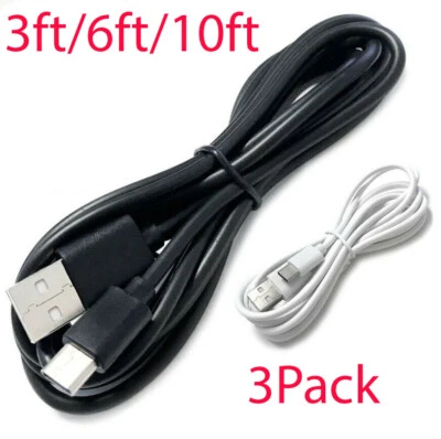 3Pack Type C Fast Charger Cable Cord For Samsung Galaxy S8 S9 S10 Plus Note 9 10 - Image 1 of 3