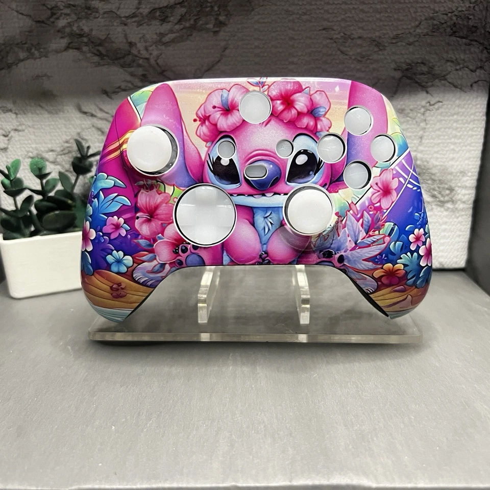 Pink Stitch Disney NEW Faceplate for  Xbox Series S/X controller - Image 1 of 3