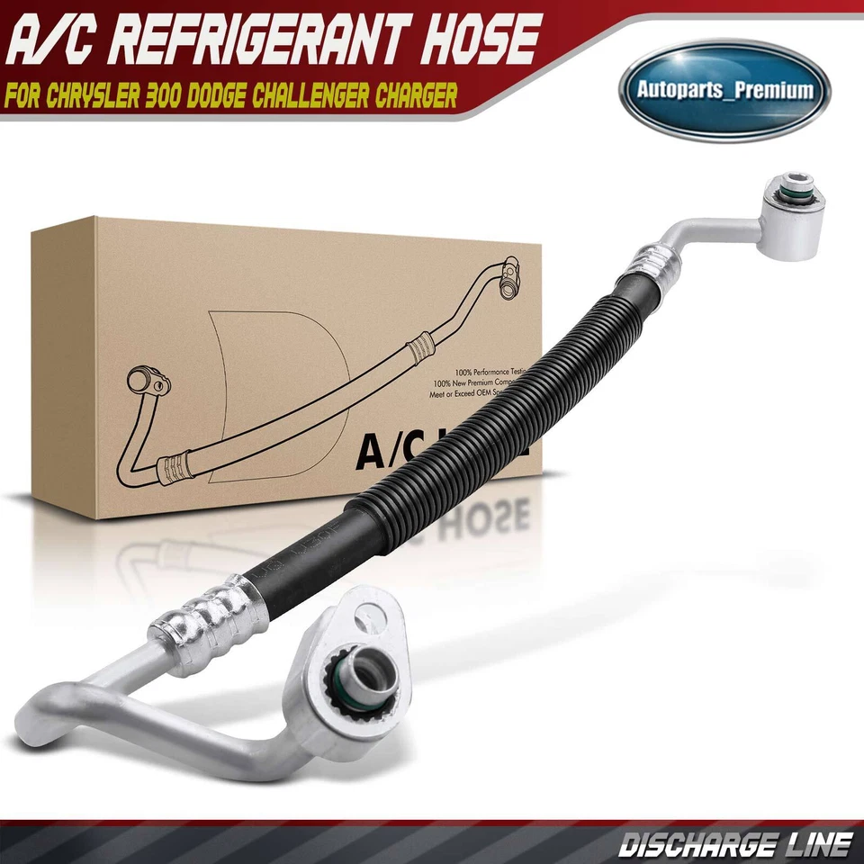 Línea de descarga de aire acondicionado para Chrysler 300 Dodge Challenger Charger Magnum V8 5,7 L 6,1 L Foto 1 de 4