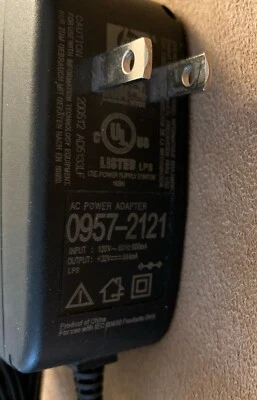 Genuine HP AC Adapter 0957-2121 Photo Smart A826 335 475 385 637 Power Supply  - Image 1 of 4