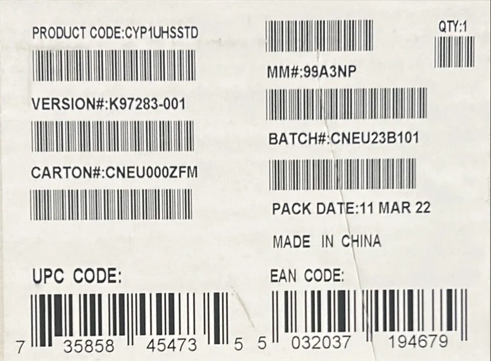 Intel CYP1UHSSTD 1U высокий радиатор новый коричневая коробка - Изображение 1 из 1