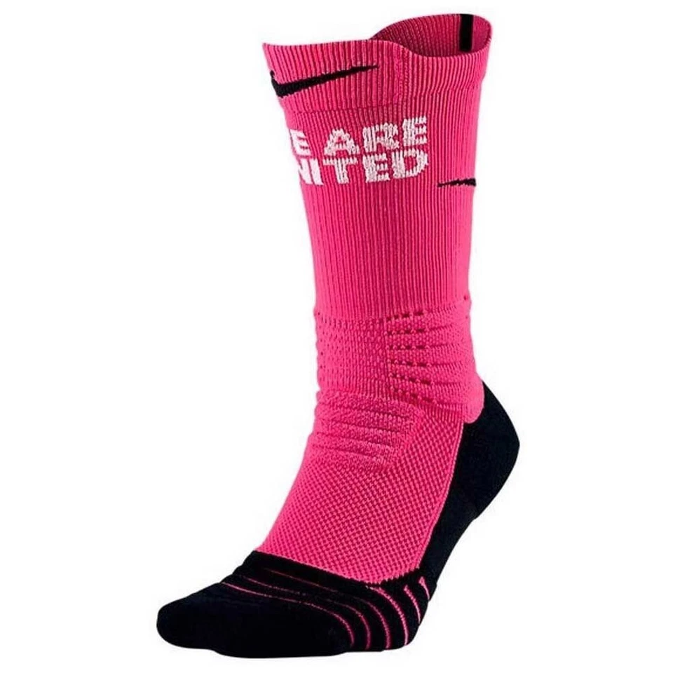 Nike Elite Versatility Kay Yow WE ARE UNITED  Basketball  Socks XL Pink 7008-616 - Image 1 of 1