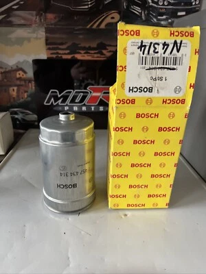 Fuel Filter 1457434314 Bosch 46797378 60816460 190667 190666 0K2KK13483 N4314 - Image 1 of 3