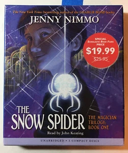 New, Sealed. The Snow Spider-The Magician Trilogy Book One 3 CD's Audiobook - Picture 1 of 2
