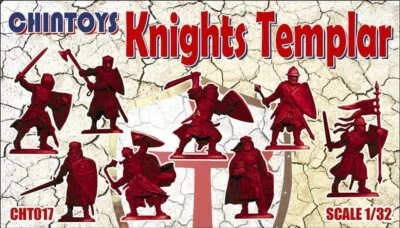 CHINTOYS CHT017 KNIGHTS TEMPLAR MEDIEVAL CRUSADERS (COLORS VARY) - Image 1 of 2