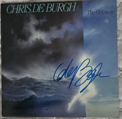 CHRIS DE BURGH Autogramm signiert Autograph Signed  Original LP Vinyl Platte - Bild 1 von 3